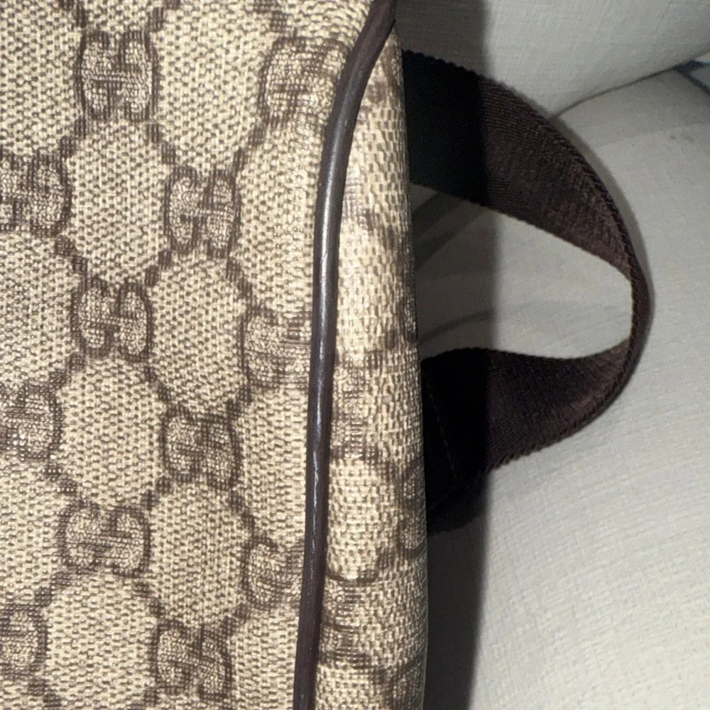 Gucci Monogram GG canvas Duffel Bag with detachable strap